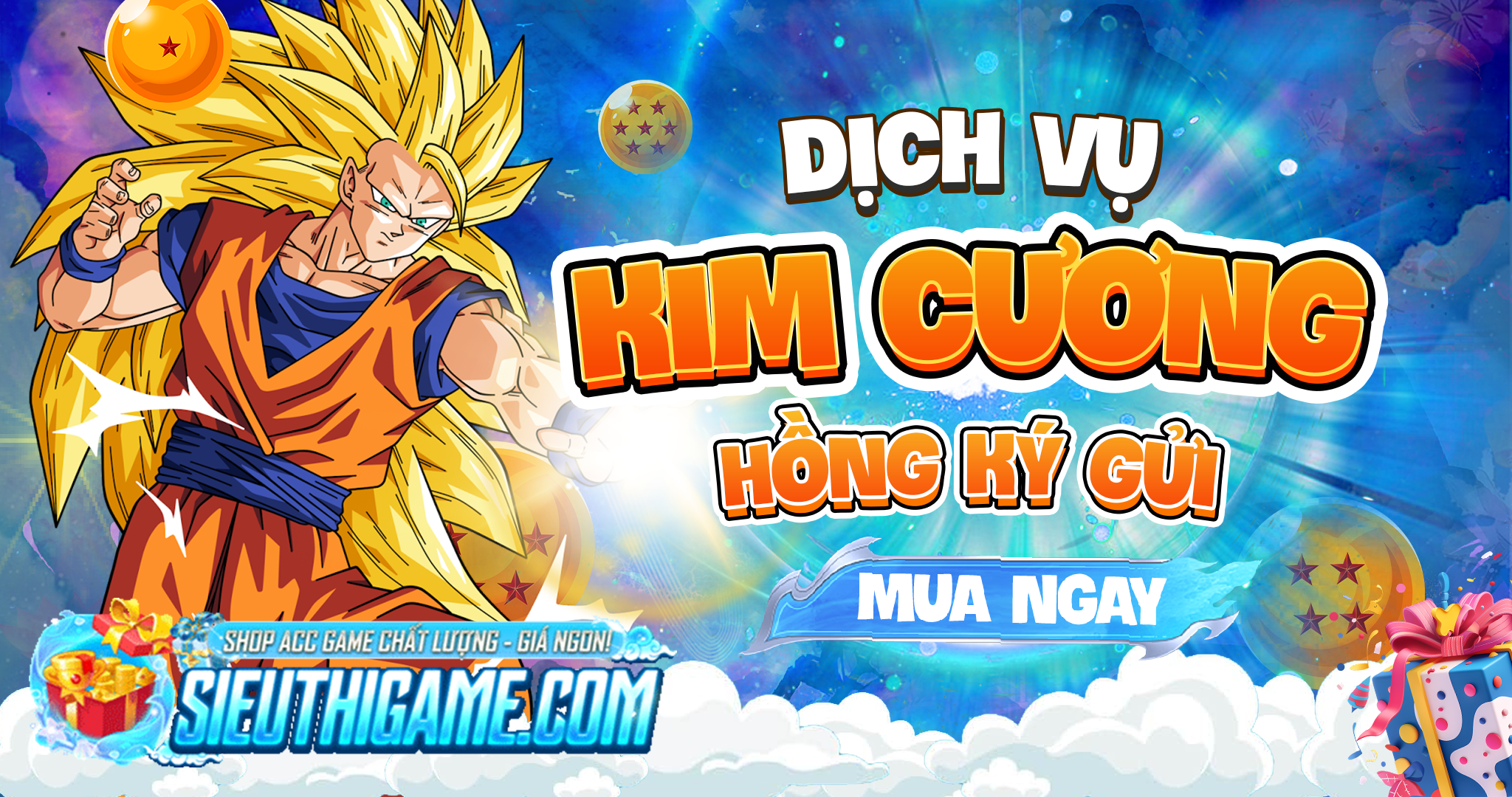 BÁN KIM CƯƠNG KÝ GỬI - NGỌC RỒNG AWAKEN