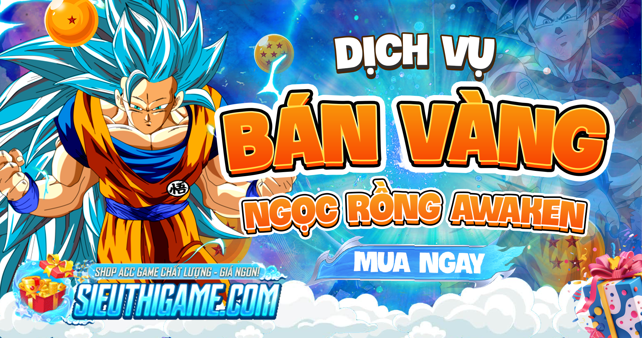 BÁN VÀNG TỰ ĐỘNG - NGỌC RỒNG AWAKEN